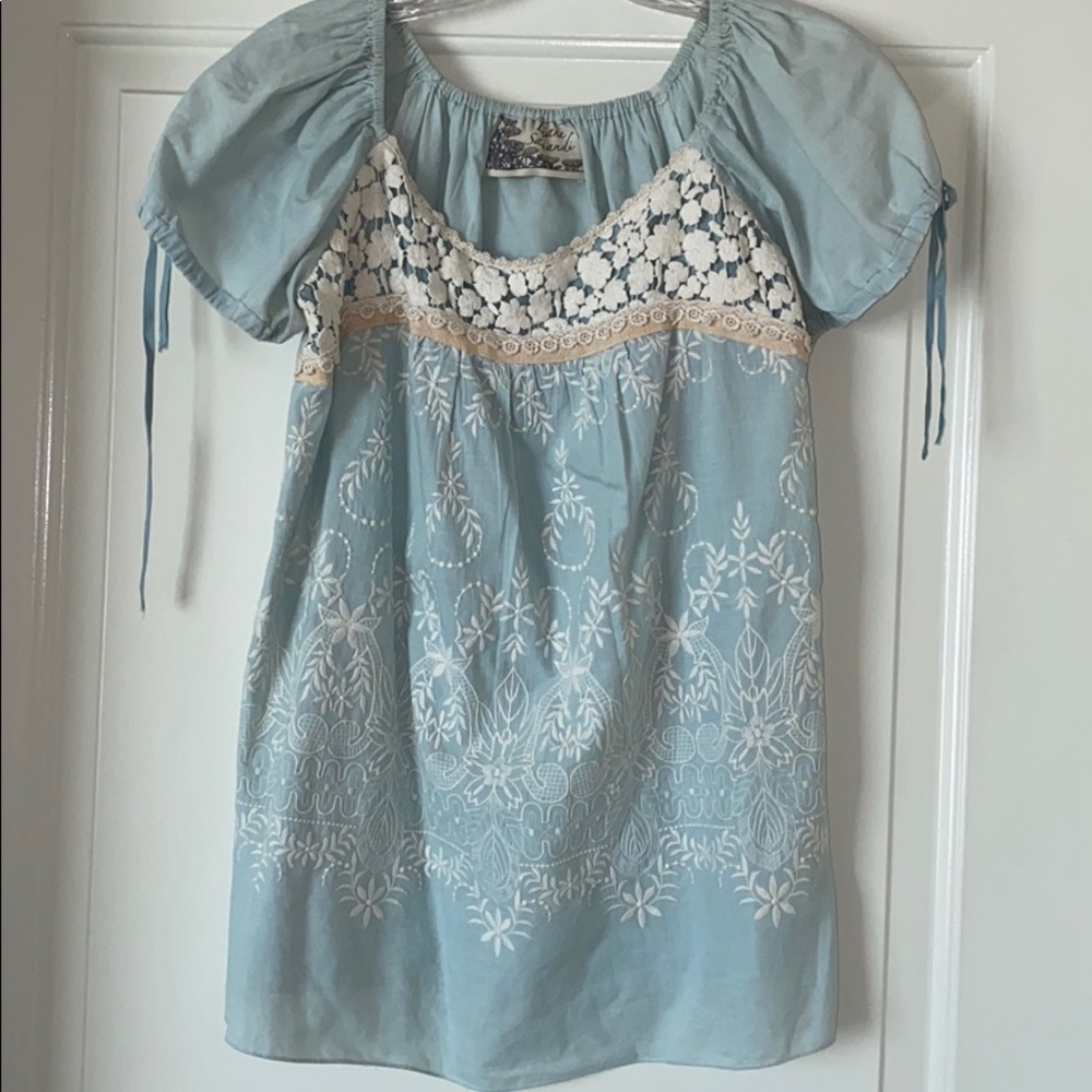 Vintage Peasant Blouse